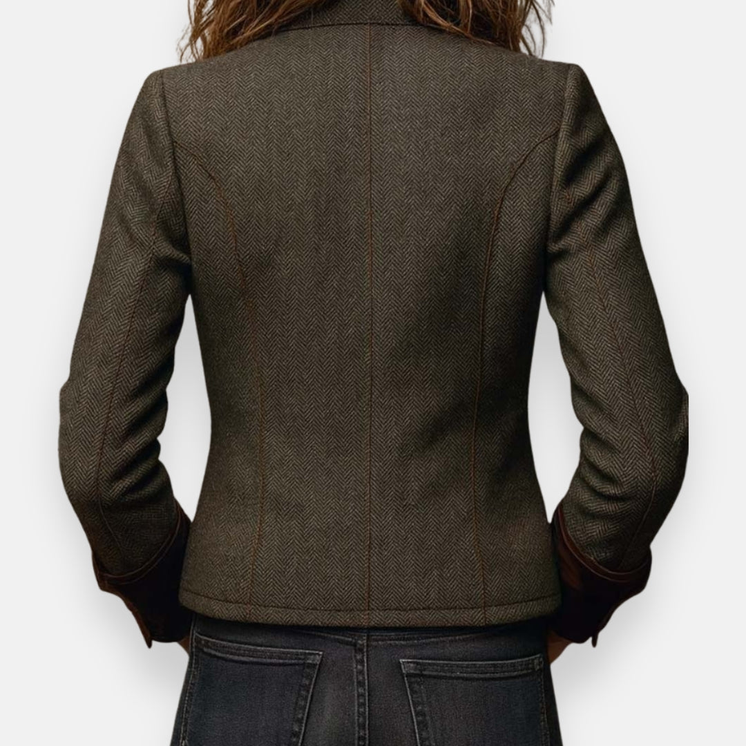 Alma | Veste chic à finitions velours