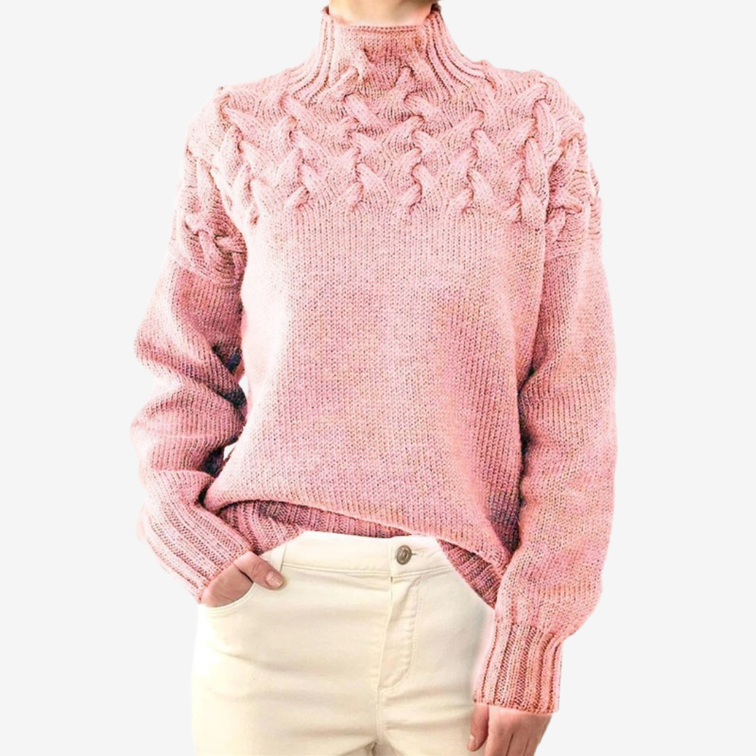 Alaïs | Pull à Col Montant