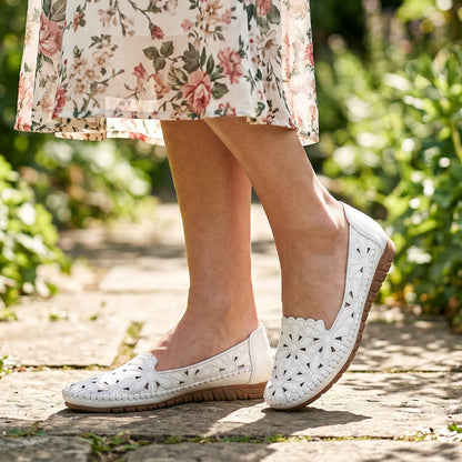 🔥Dernier jour des soldes : 50 % de réduction — Chaussures orthopédiques confortables, légères et élégantes pour femmes, avec un design ouvert.