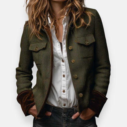 Alma | Veste chic à finitions velours