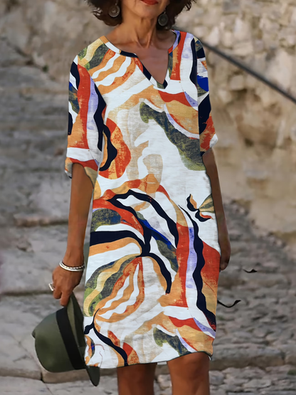 Robe Alana Mi-Longue Légère