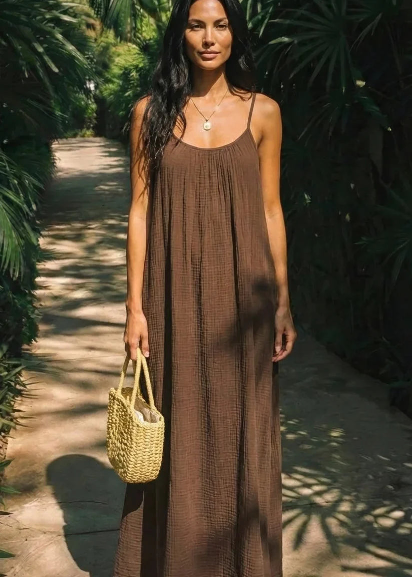 Elara - Robe dos nu ajustable