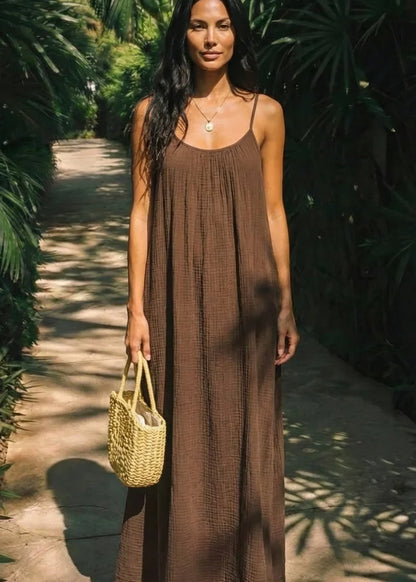 Elara - Robe dos nu ajustable