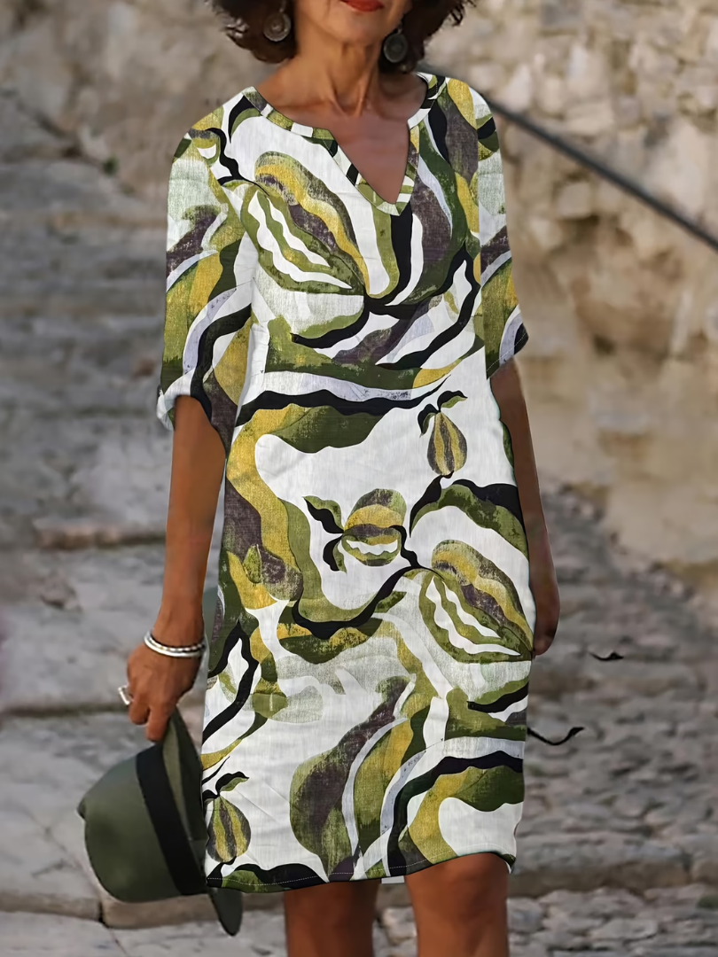 Robe Alana Mi-Longue Légère
