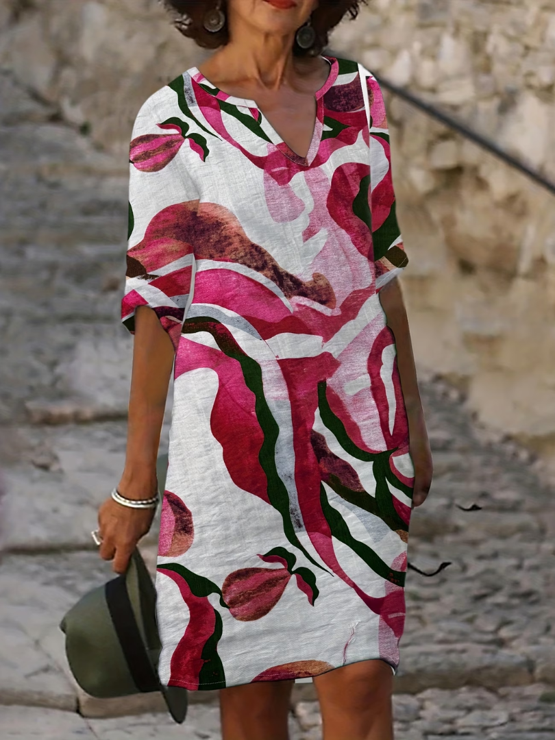 Robe Alana Mi-Longue Légère