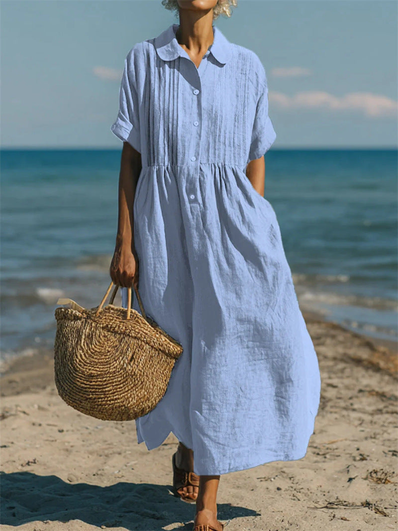 Zura™ | Robe fluide en coton respirant