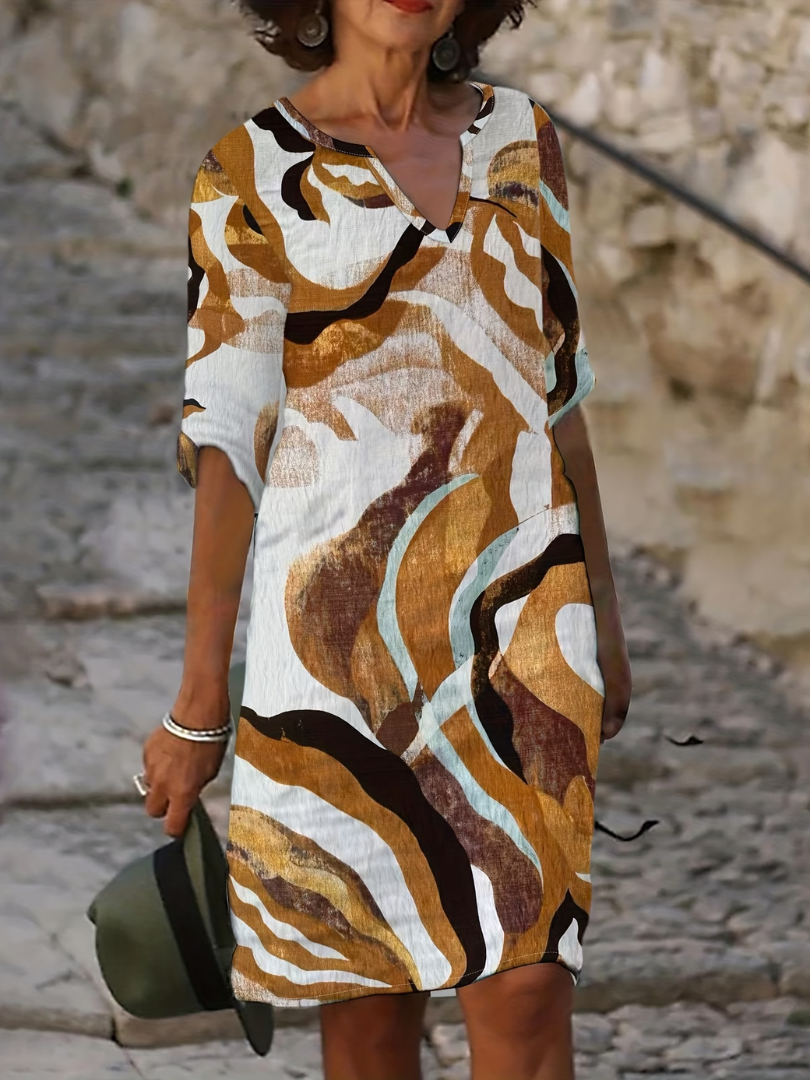 Robe Alana Mi-Longue Légère