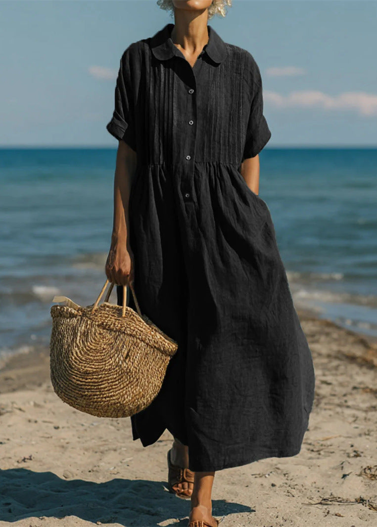 Zura™ | Robe fluide en coton respirant