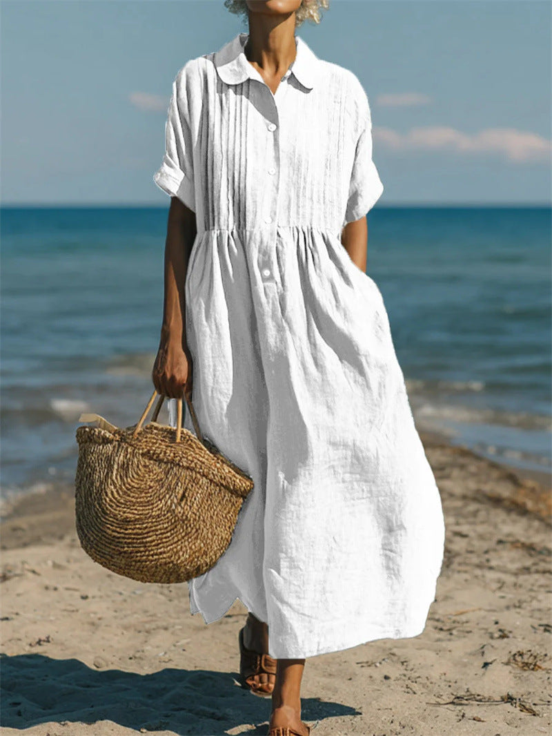 Zura™ | Robe fluide en coton respirant