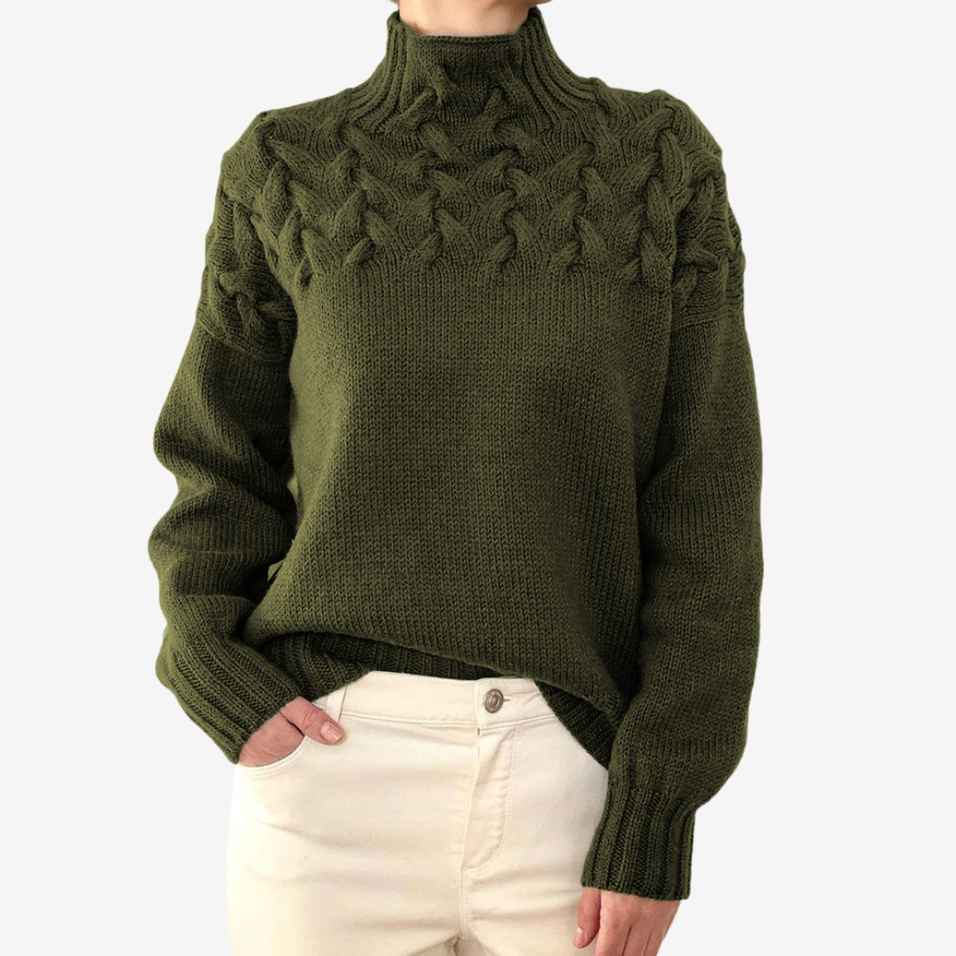 Alaïs |  Pull à Col Montant