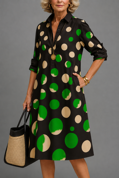 Althéa™ | Robe chemise midi élégante