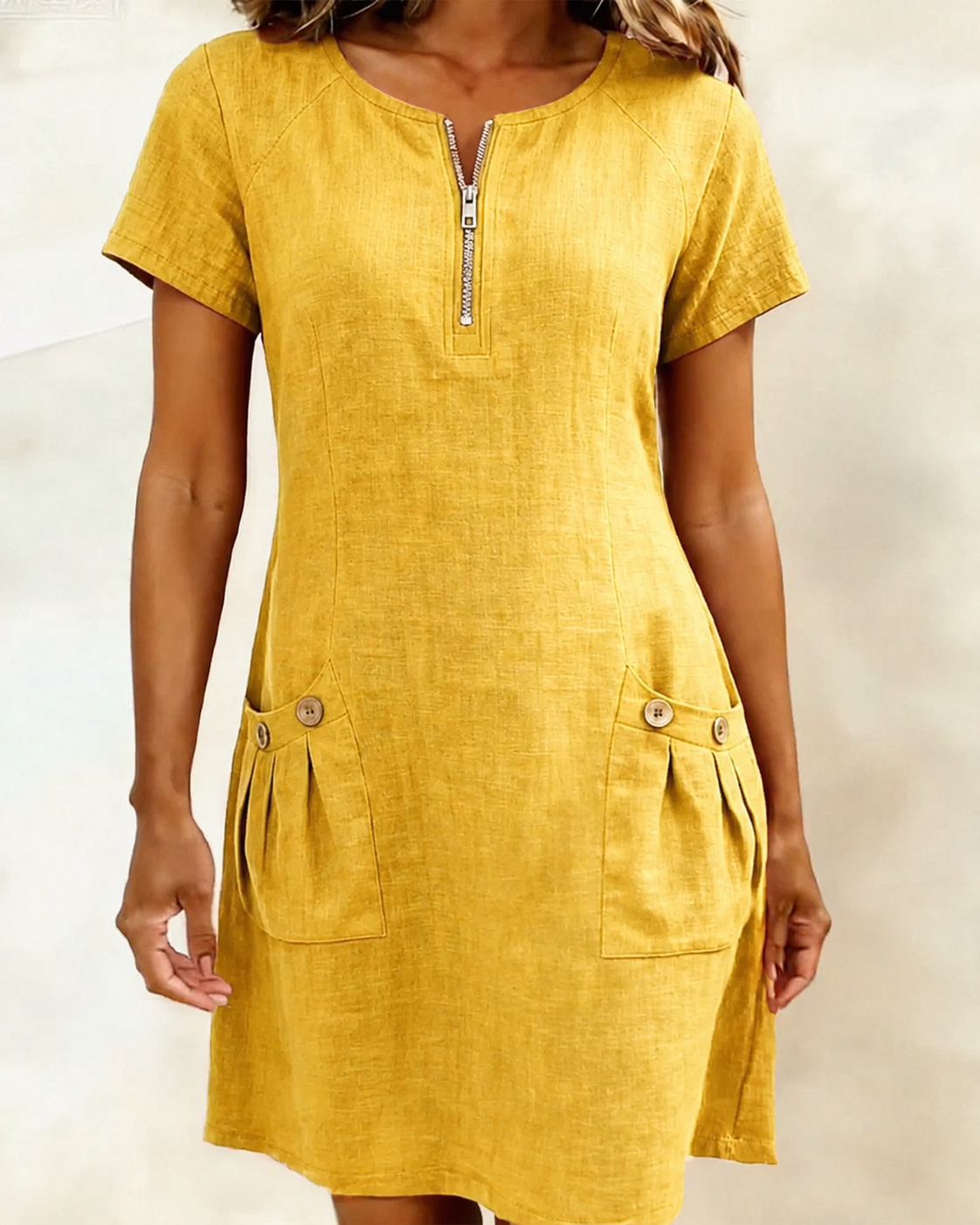 Robe Lina™ — L’élégance naturelle au quotidien