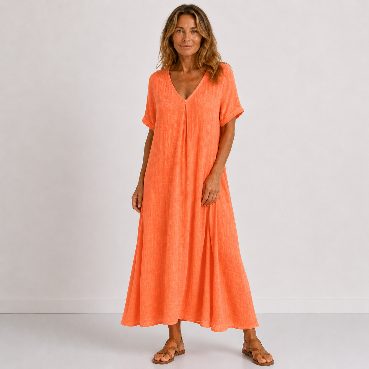 Violette — Robe midi femme élégante
