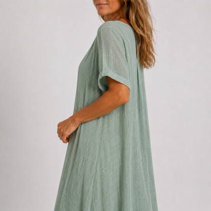 Violette — Robe midi femme élégante