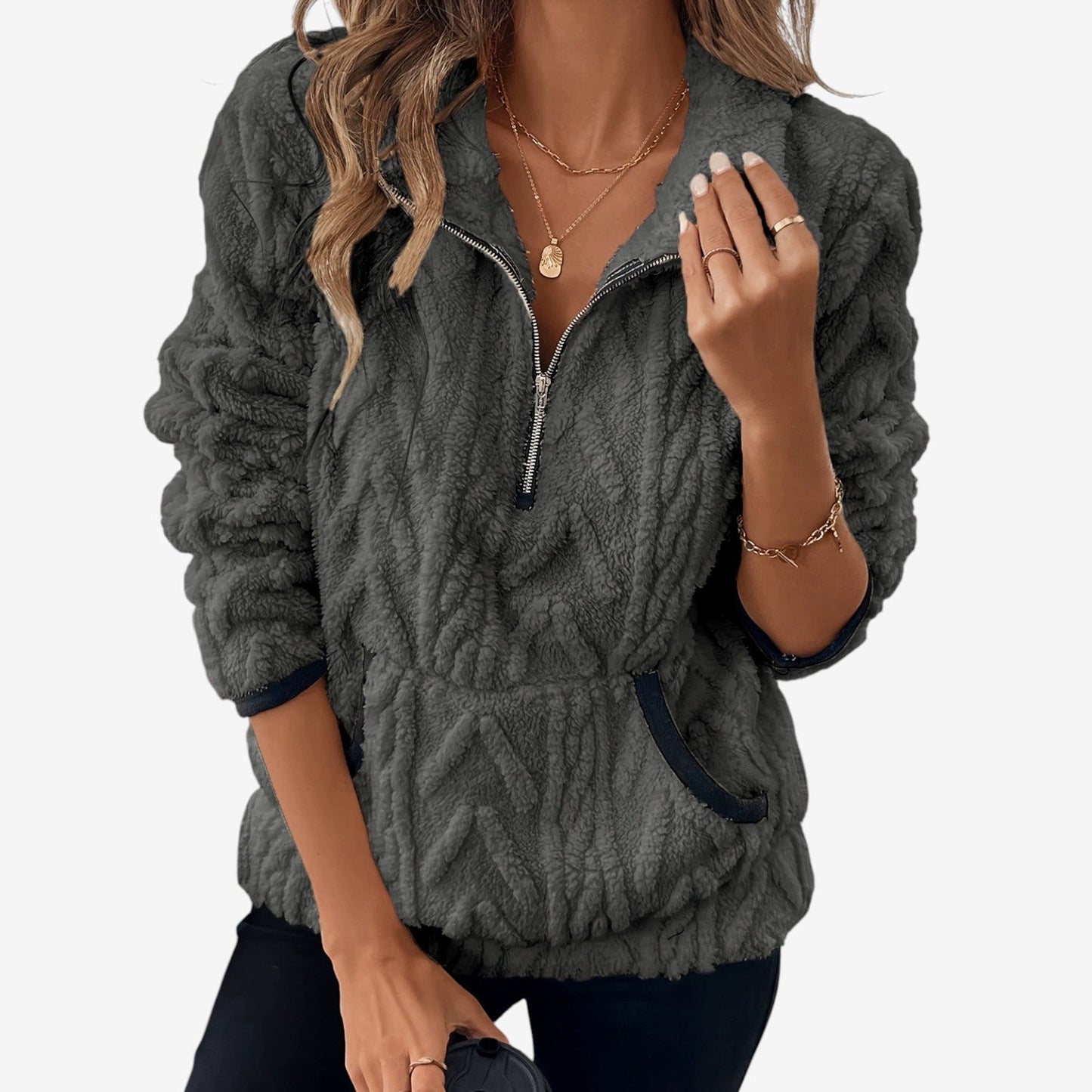 Annie | Gilet Zippé Douillet