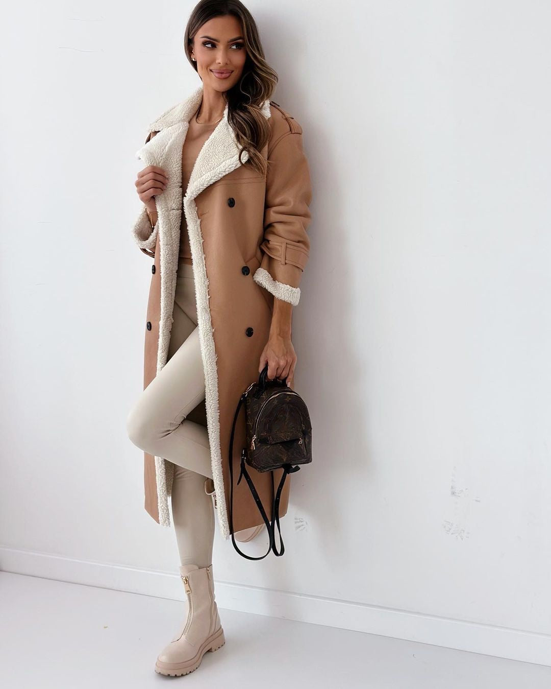 Monroe | Manteau Teddy de Luxe