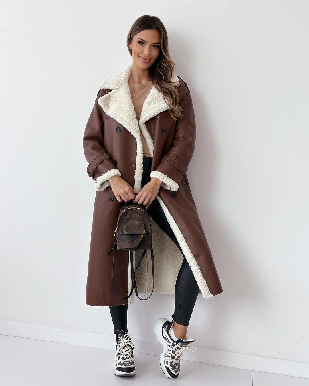 Monroe | Manteau Teddy de Luxe
