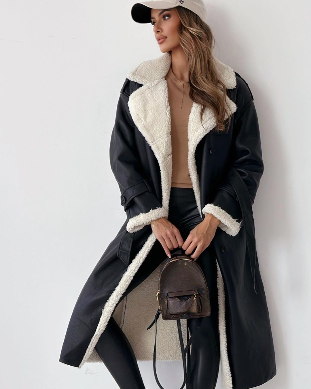 Monroe | Manteau Teddy de Luxe
