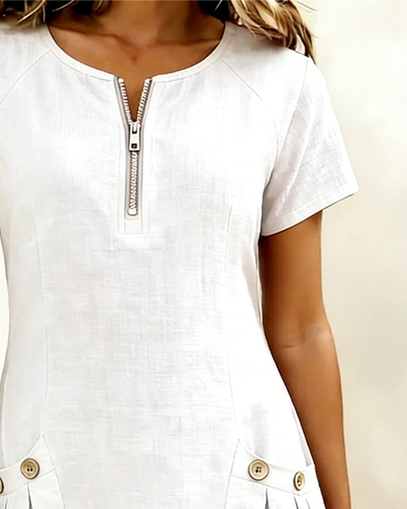 Robe Lina™ — L’élégance naturelle au quotidien