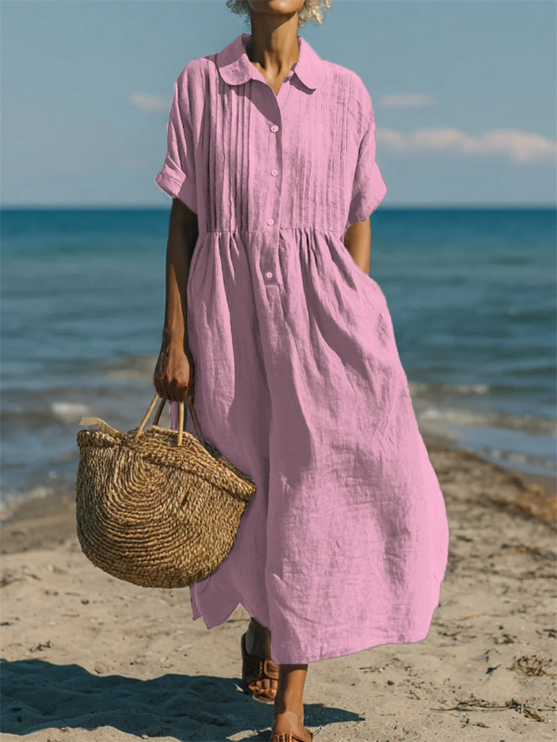Zura™ | Robe fluide en coton respirant