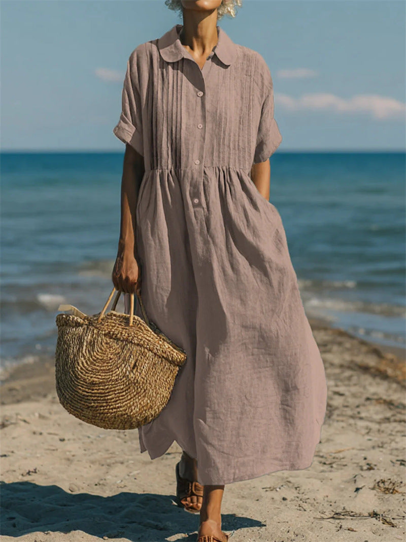 Zura™ | Robe fluide en coton respirant
