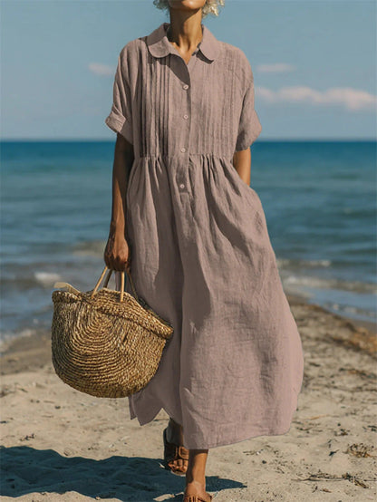 Zura™ | Robe fluide en coton respirant