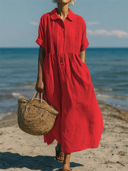 Zura™ | Robe fluide en coton respirant
