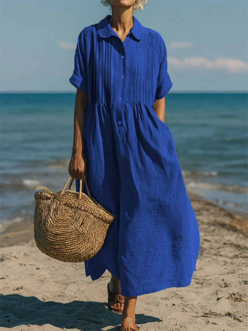 Zura™ | Robe fluide en coton respirant