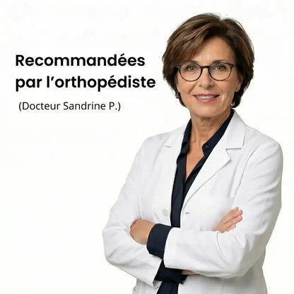 Tressia™ - Sandales en cuir à confort orthopédique femme
