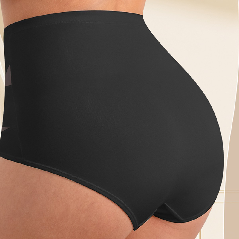 Culotte Gainante Taille Haute - Lingerie Sculptante Sans Couture (Effet Ventre Plat)