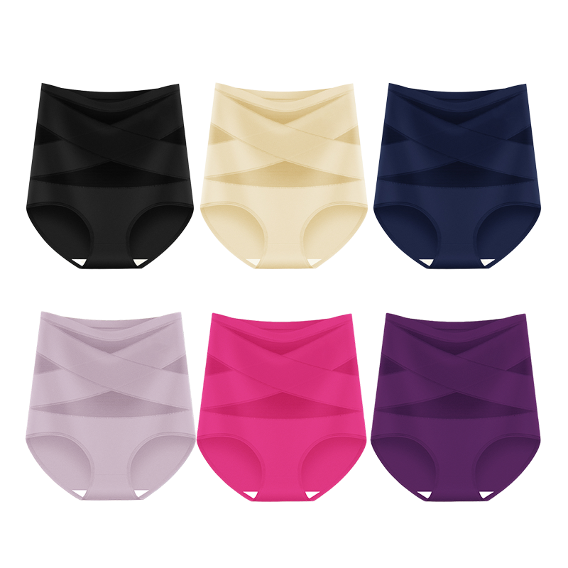 Culotte Gainante Taille Haute - Lingerie Sculptante Sans Couture (Effet Ventre Plat)