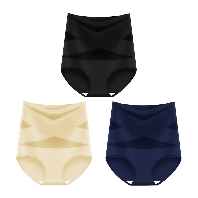Culotte Gainante Taille Haute - Lingerie Sculptante Sans Couture (Effet Ventre Plat)