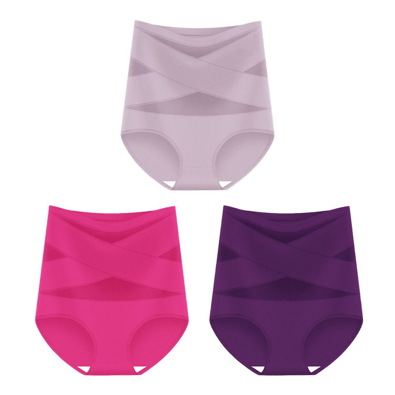 Culotte Gainante Taille Haute - Lingerie Sculptante Sans Couture (Effet Ventre Plat)