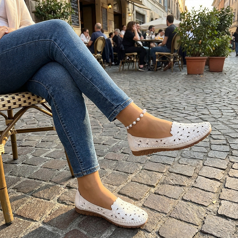 🔥Dernier jour des soldes : 50 % de réduction — Chaussures orthopédiques confortables, légères et élégantes pour femmes, avec un design ouvert.