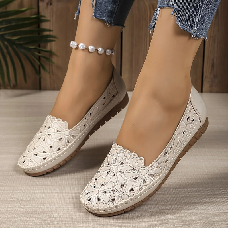 🔥Dernier jour des soldes : 50 % de réduction — Chaussures orthopédiques confortables, légères et élégantes pour femmes, avec un design ouvert.