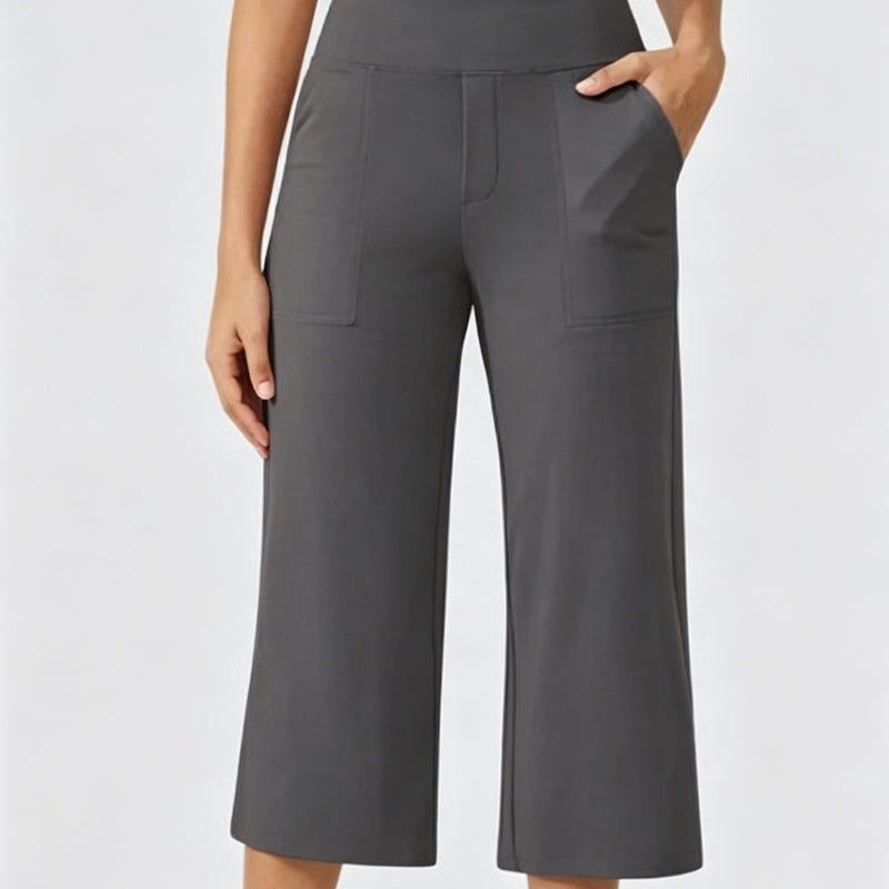 📢📢40% DE RÉDUCTION !! ⏰Pantalon Corsaire Large Décontracté Femme