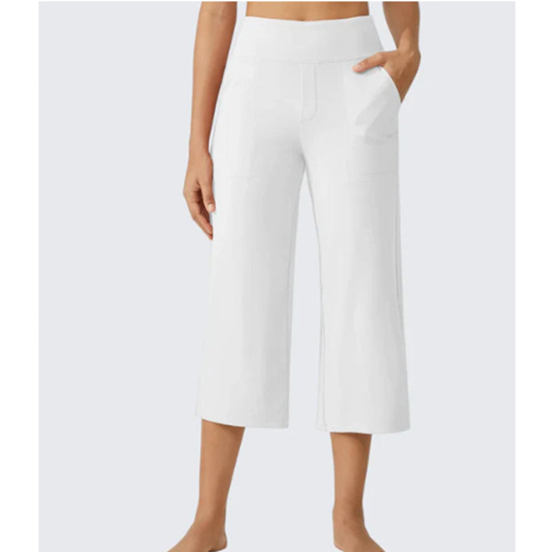 📢📢40% DE RÉDUCTION !! ⏰Pantalon Corsaire Large Décontracté Femme