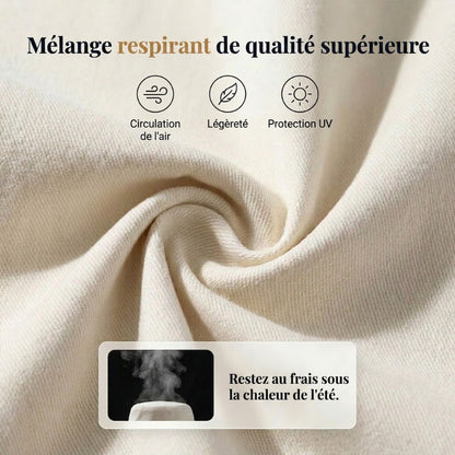👒Capeline de Plage à Nœud – pliable, protection solaire à 360° 🎀